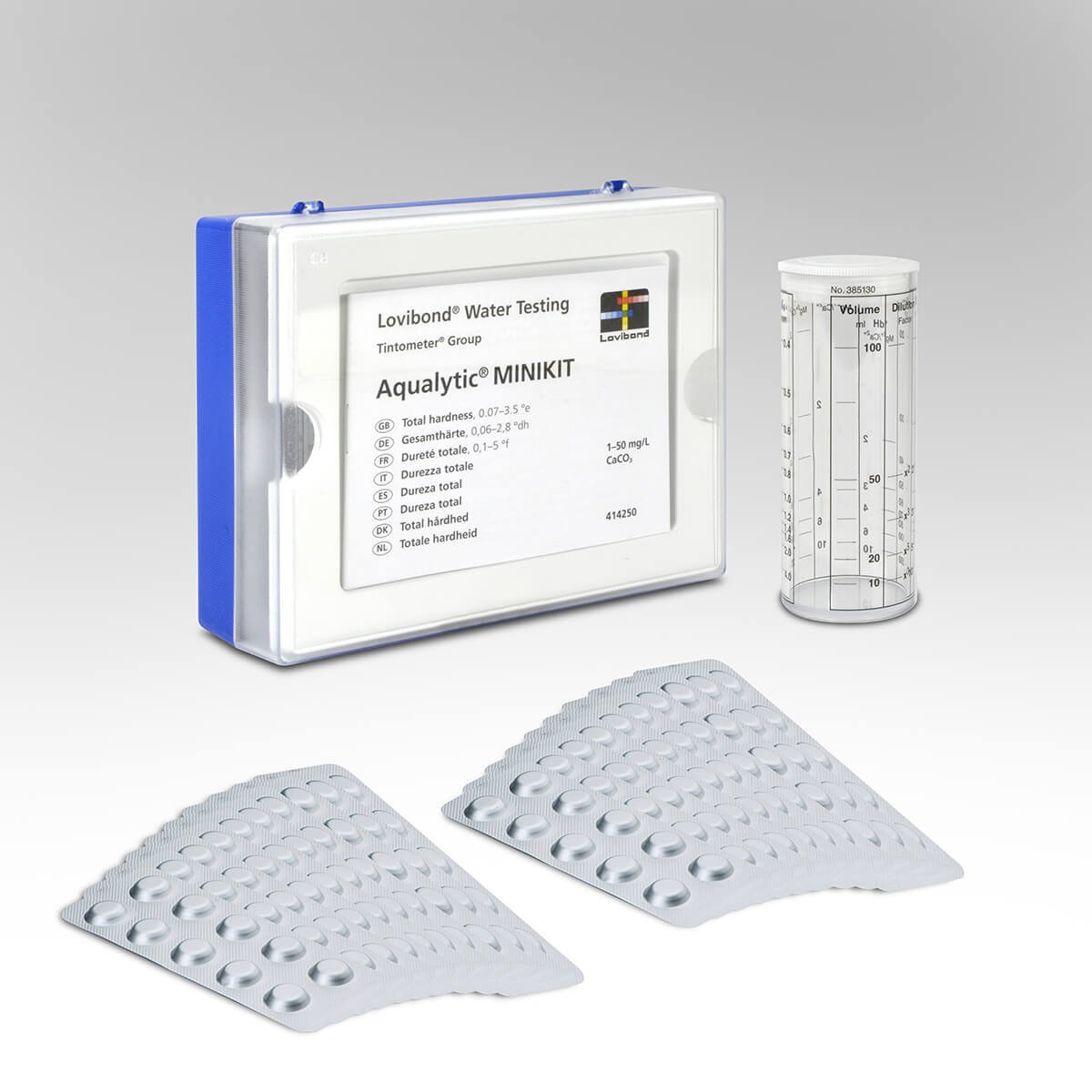 Lovibond Hardness Test Kit Series (Total Hardness, Residual Hardness & Carbonate Hardness) - Product Photo