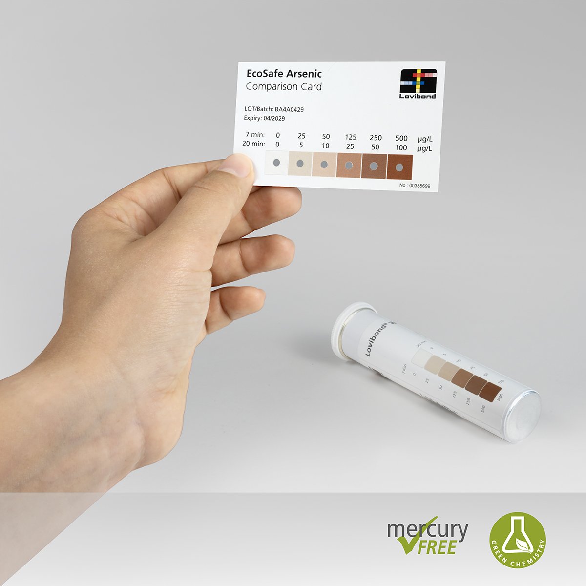 Lovibond Arsenic Test Kit 5 ppb (High-Sensitivity Drinking Water Field Kit) - Product Photo