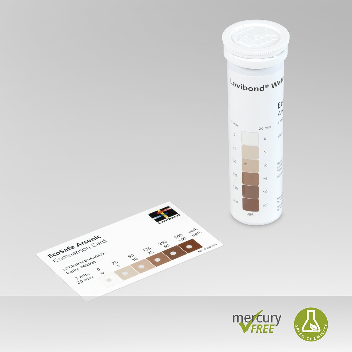 Lovibond Arsenic Test Kit 5 ppb (High-Sensitivity Drinking Water Field Kit) - Product Photo