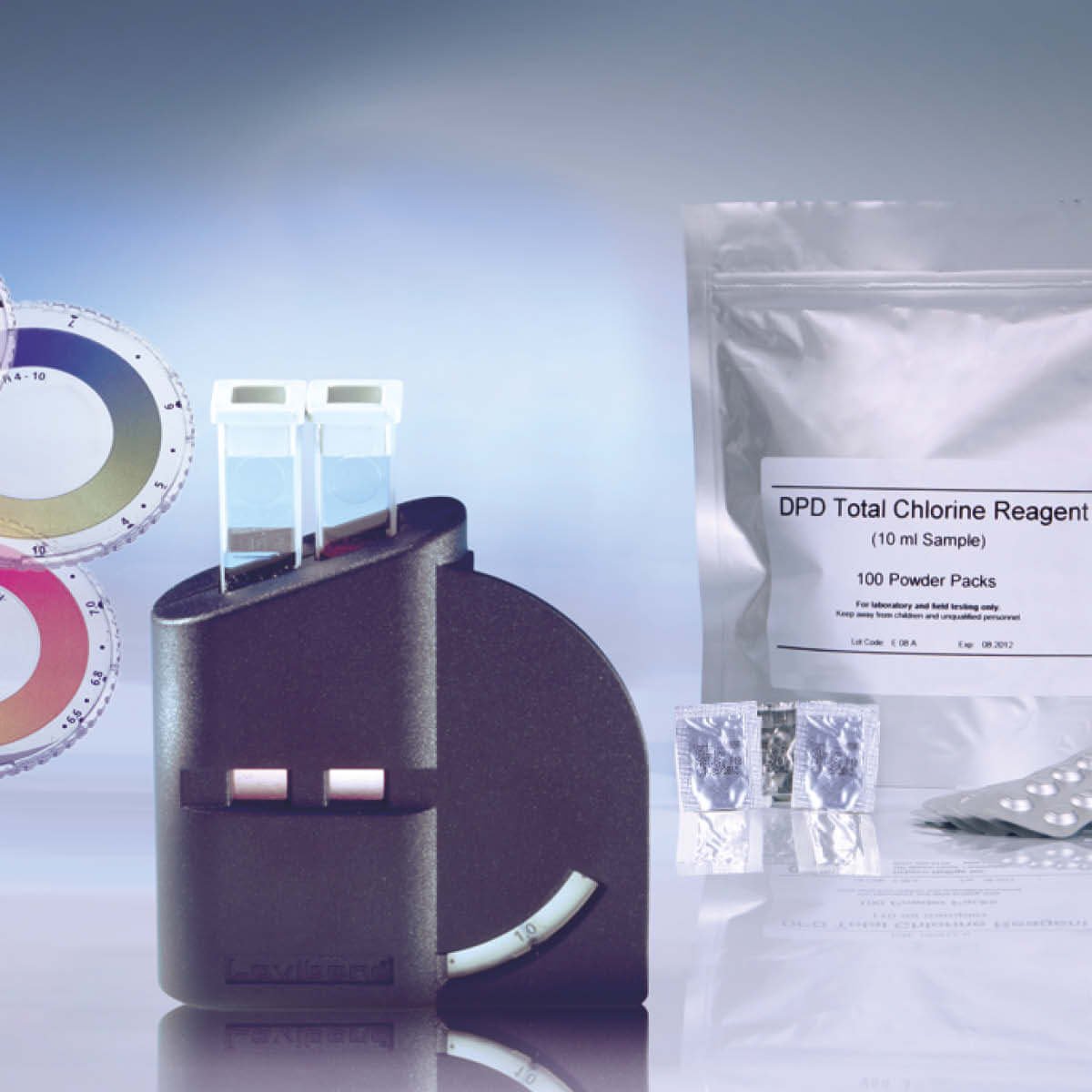 Lovibond CHECKIT Comparator Visual Colorimetric Analysis System (Single Parameter, 2in1 & 5in1 Kits) - Product Photo