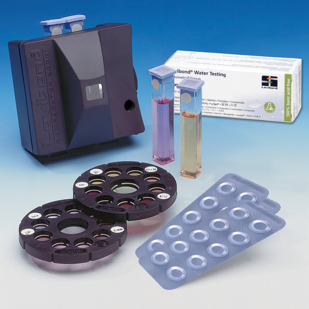 Lovibond Comparator 2000+ Multi-Parameter Water Analysis System (Standard Kits & Custom Outfits) - Product Photo
