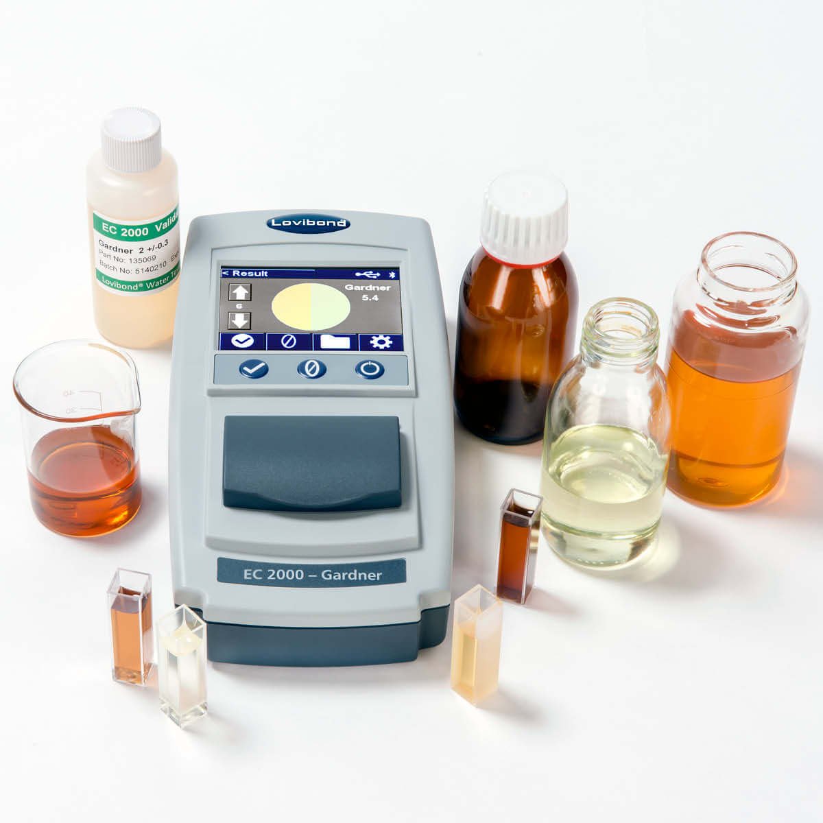 Lovibond E-Comparator EC 2000 Pt-Co Electronic Color Measurement (Hazen / APHA Scale)