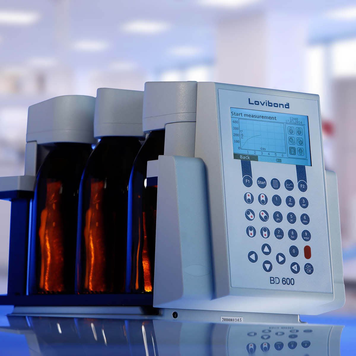 Lovibond Respirometric BOD Sensor System BD 600 & BD 600 GLP (6-Sample Mercury-Free Unit)